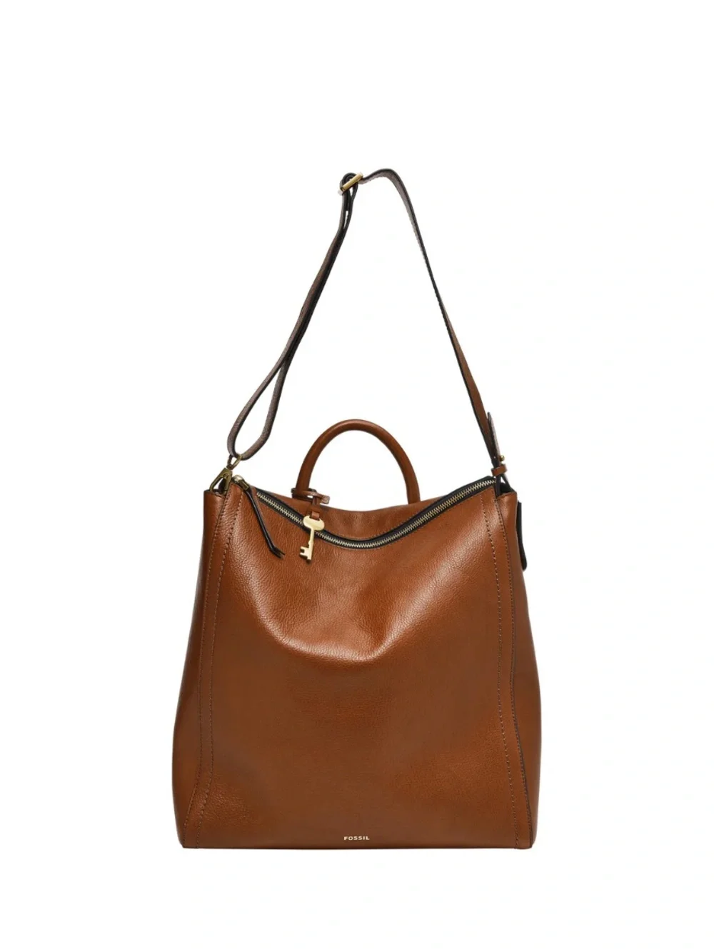 NWT Fossil Convertible Leather Parker Backpack